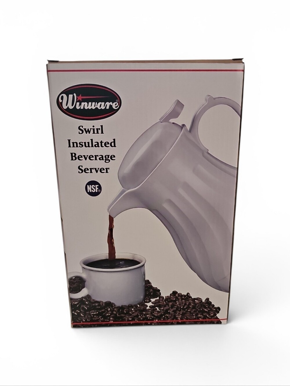Winware Insulated Beverage Server - White